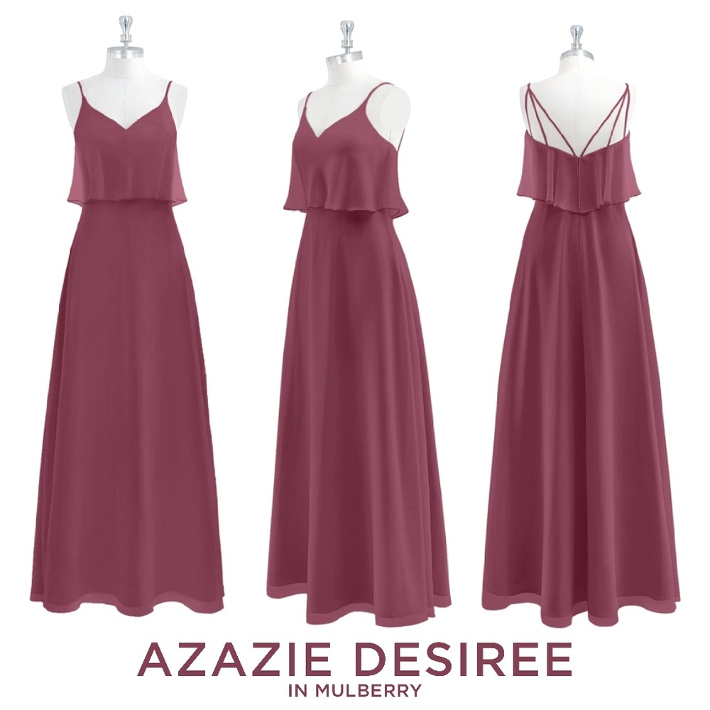 AZAZIE BRIDESMAID DESIREE in MULBERRY